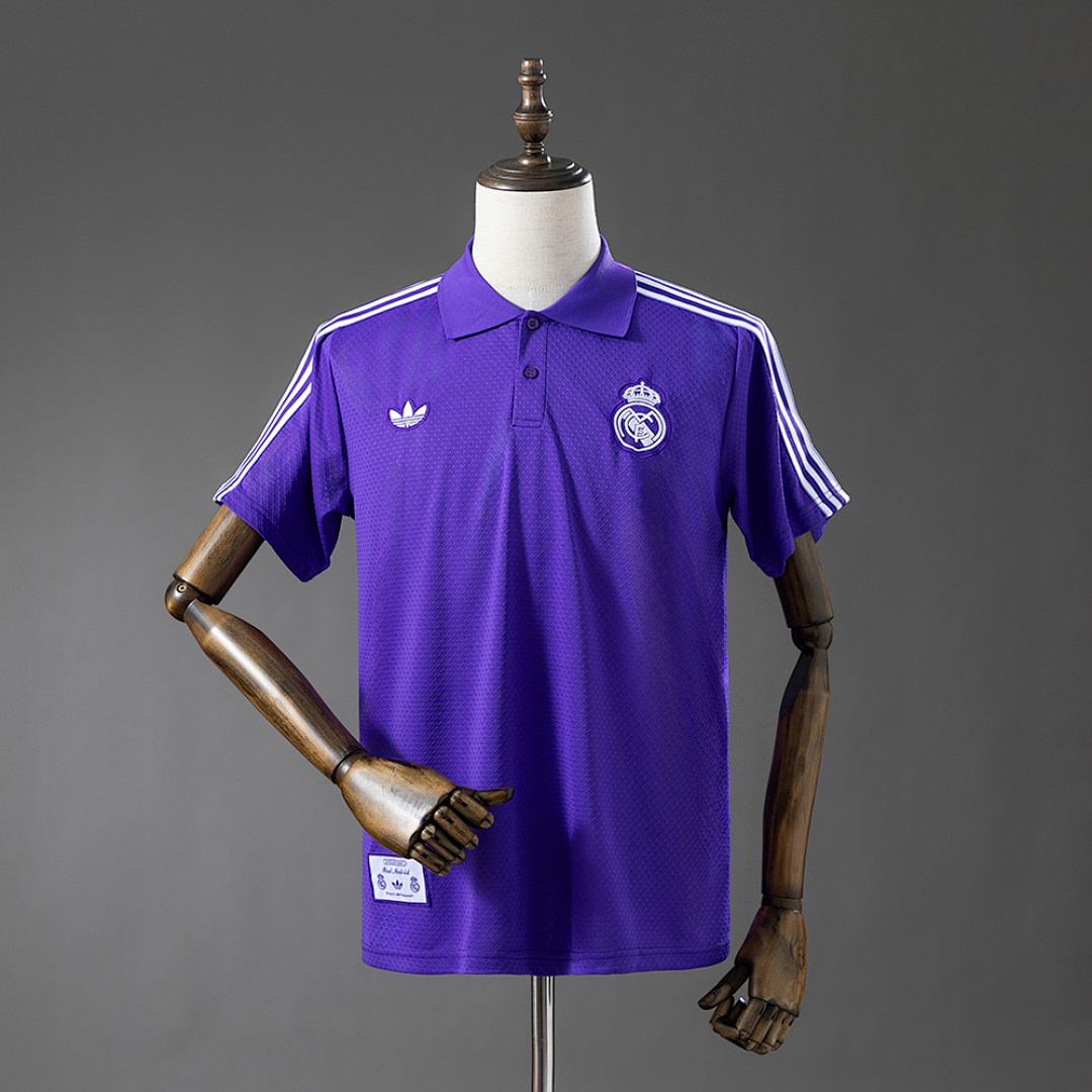 Real Madrid 25/26 POLO - Purple S-XXL 3
