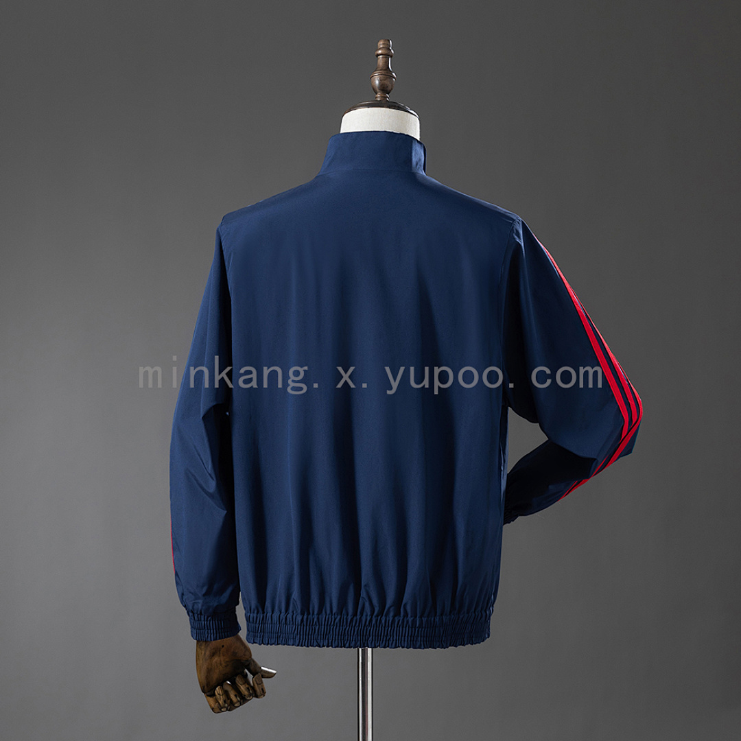 Bayern Munich 25/26 Reversible Jacket Windbreaker - Navy Blue S-3XL 6