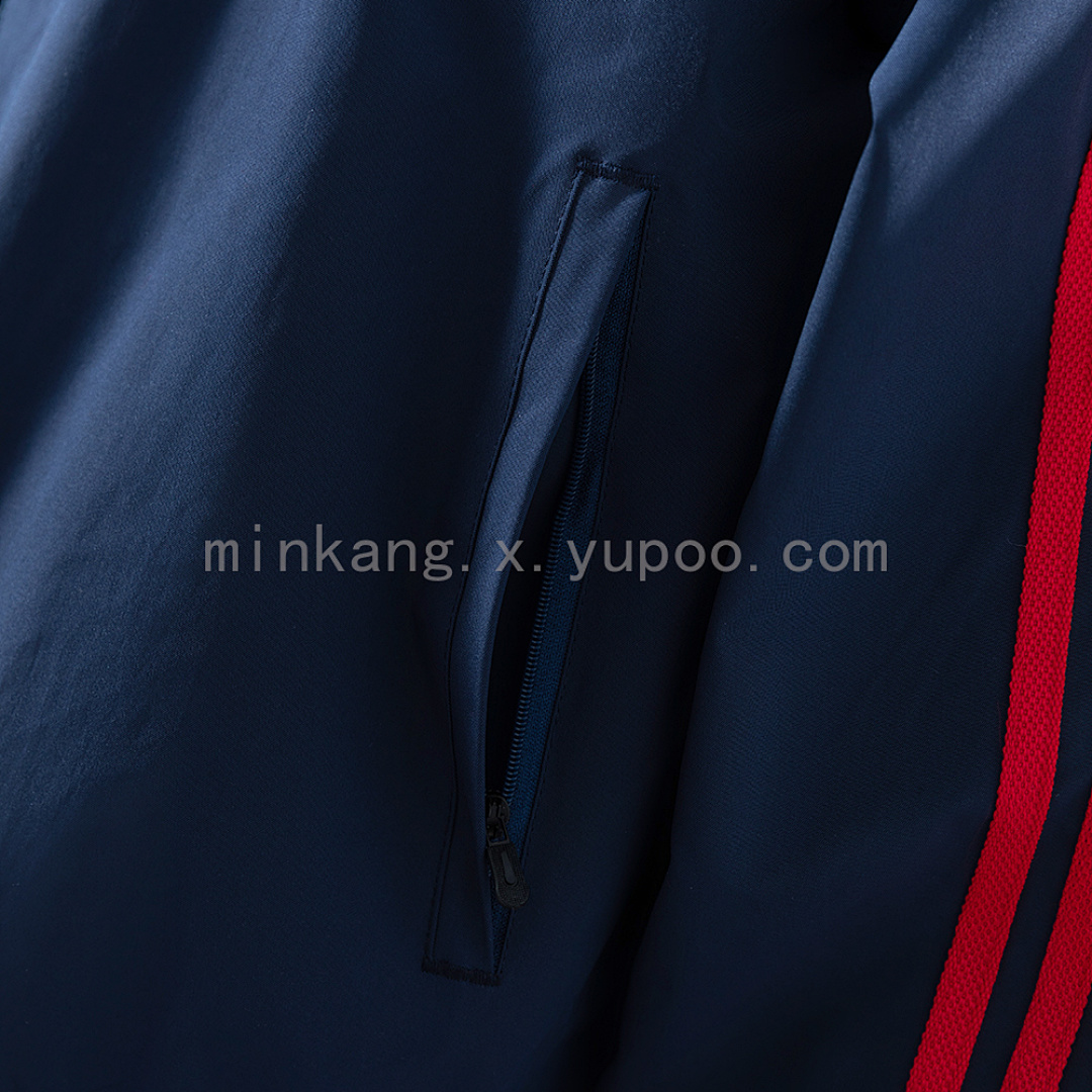Bayern Munich 25/26 Reversible Jacket Windbreaker - Navy Blue S-3XL 7