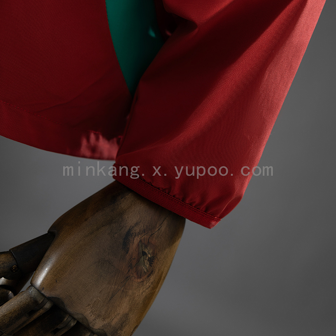 Morocco 2026 Reversible Jacket Windbreaker - Red & Green S-3XL 8