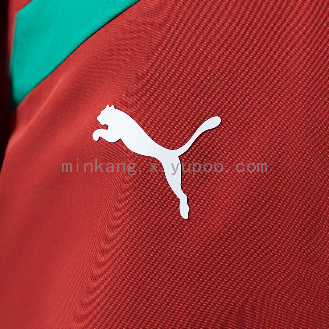 Morocco 2026 Reversible Jacket Windbreaker - Red & Green S-3XL 10