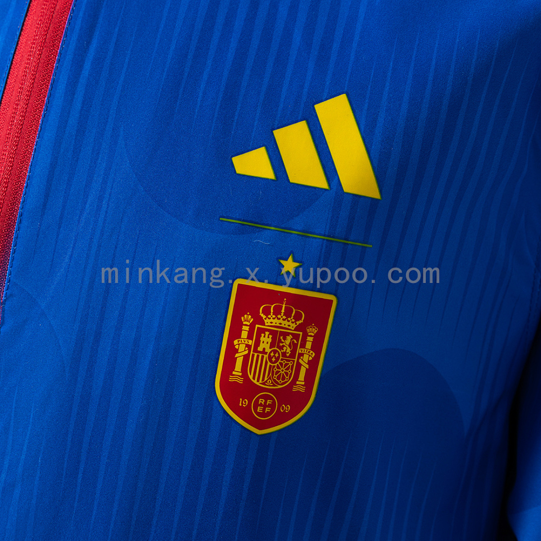 Spain 2026 Reversible Jacket Windbreaker - Red & Blue S-3XL 5