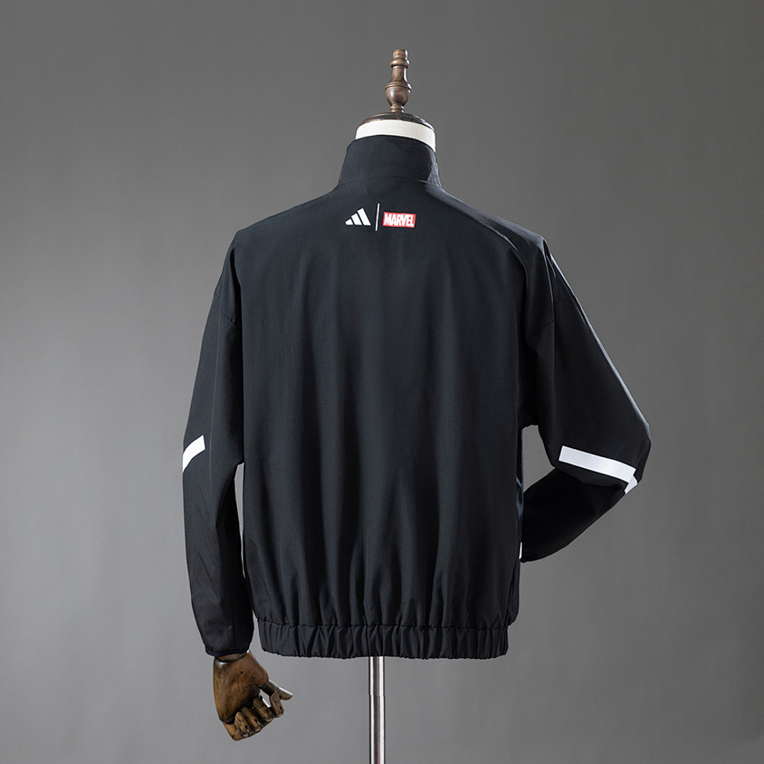 Real Madrid 25/26 Avengers - Pre-Match (Black) Windbreaker S-3XL 3