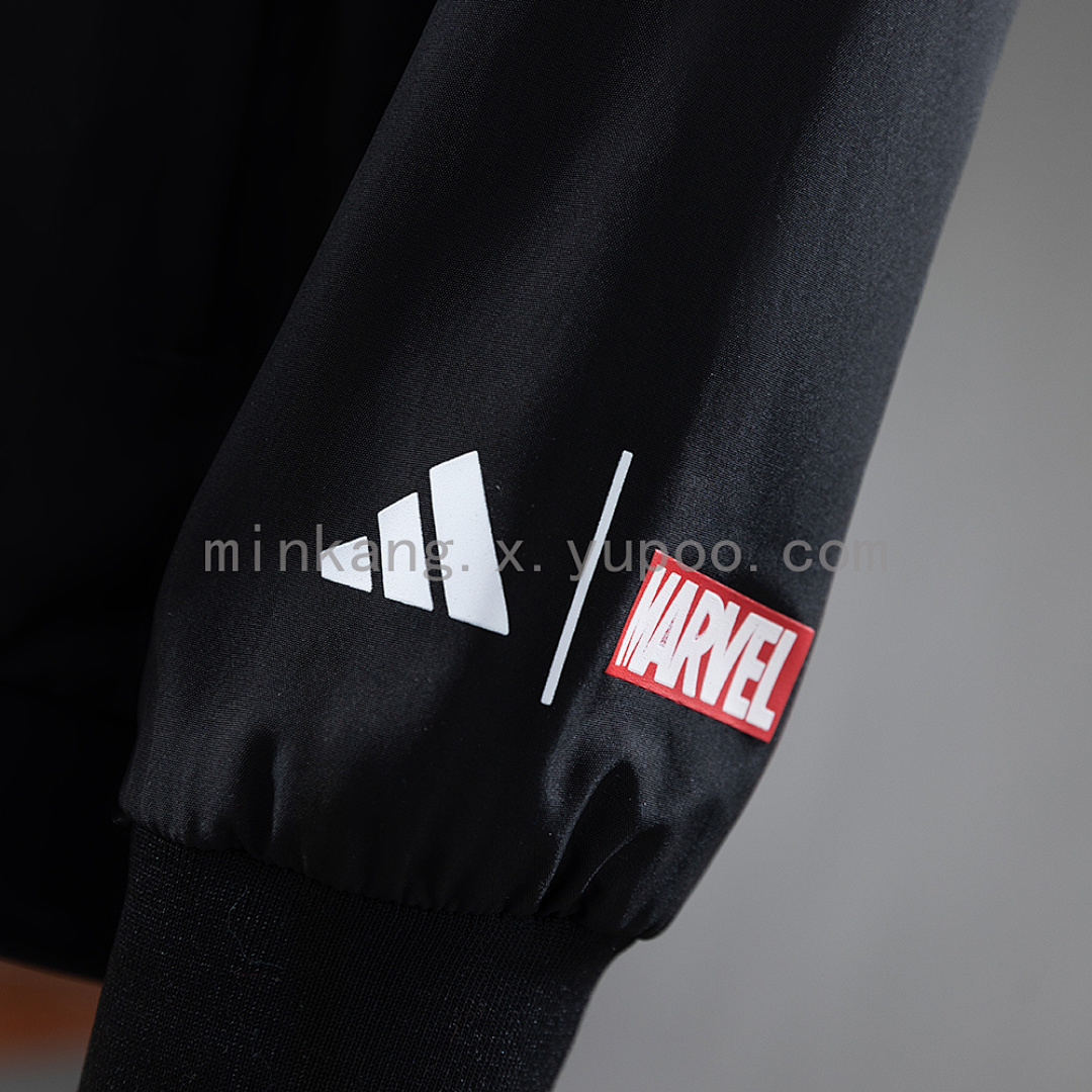 Real Madrid 25/26 Windbreaker - Black S-3XL 6