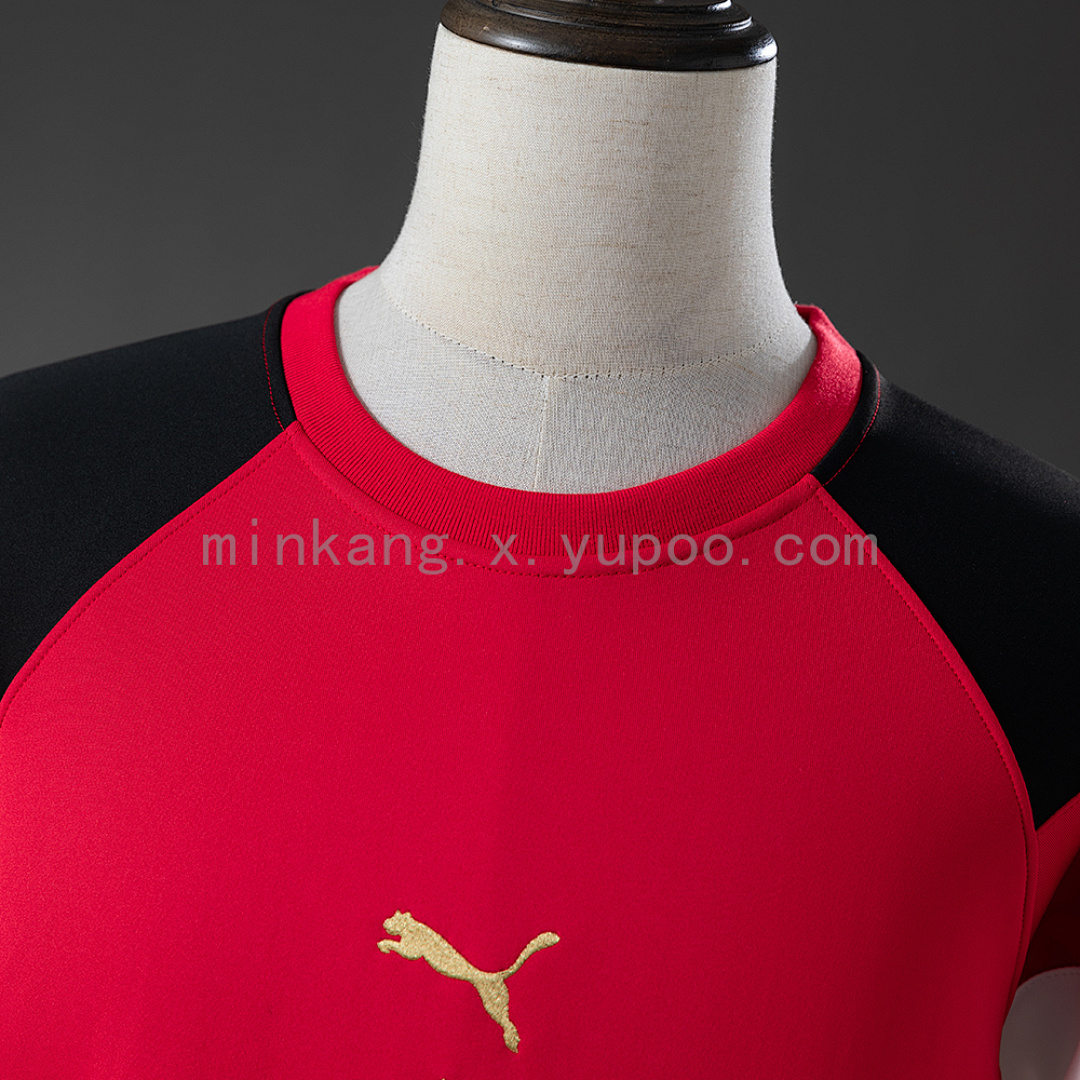AC Milan 25/26 Long-sleeved Sweatshirt - Red M-4XL 7