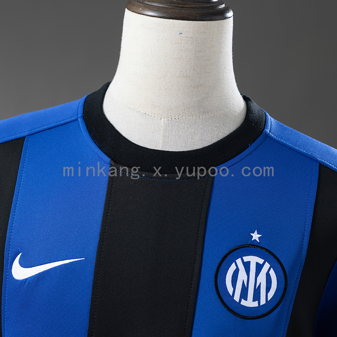 Inter Milan 25/26 Long-sleeved Sweatshirt - Dark Blue & Black M-4XL 8