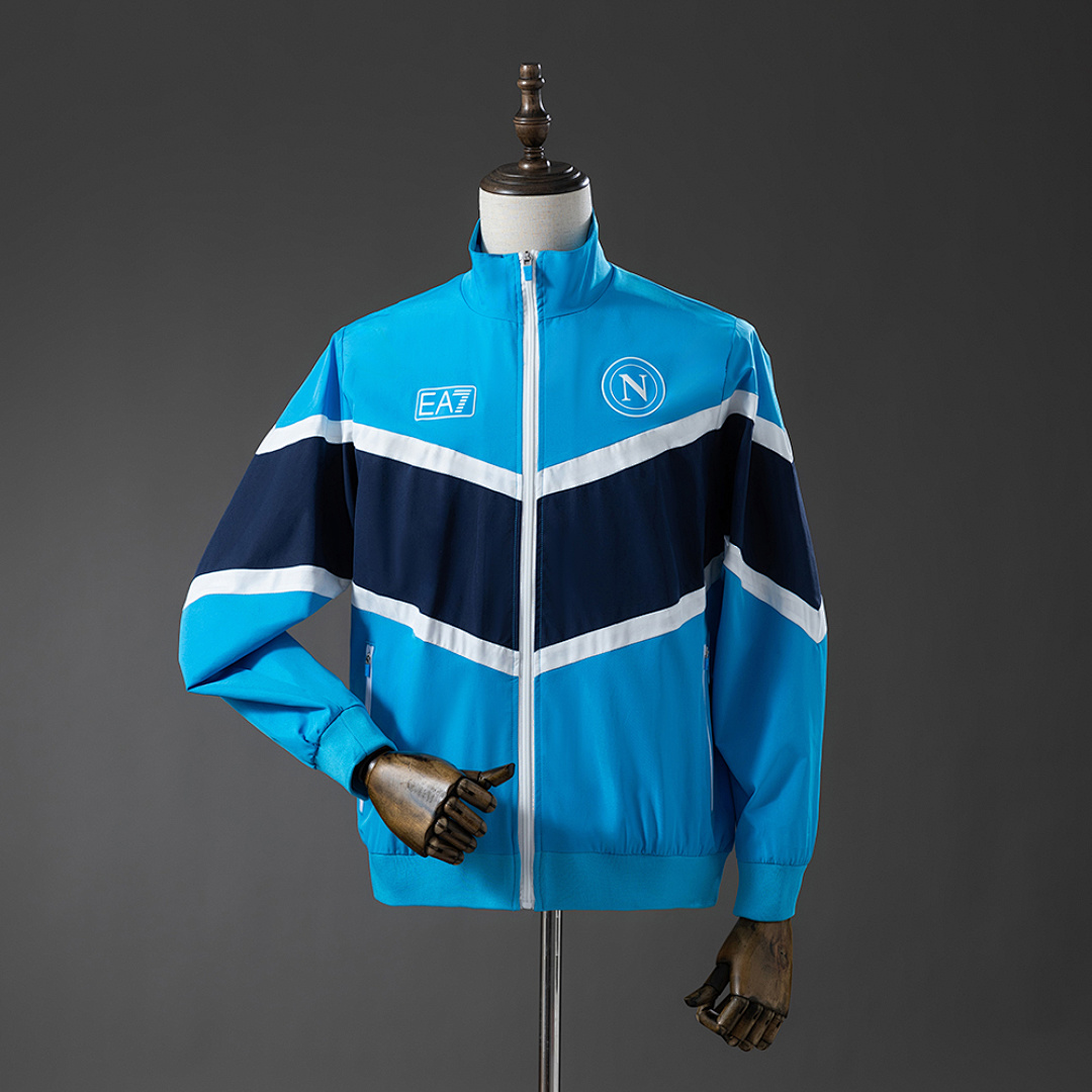 Napoli 25/26 Windbreaker - Blue S-3XL 2