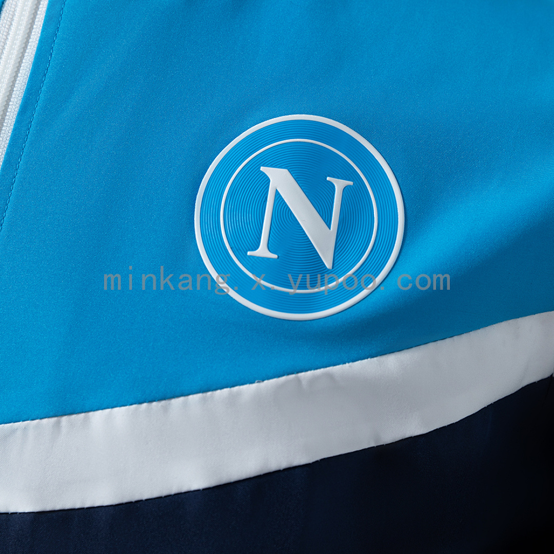 Napoli 25/26 Windbreaker - Blue S-3XL 8