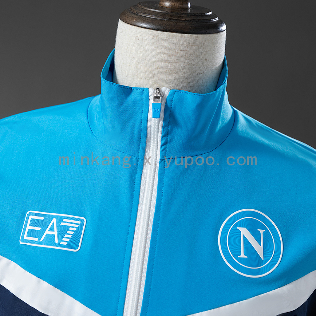 Napoli 25/26 Windbreaker - Blue S-3XL 9