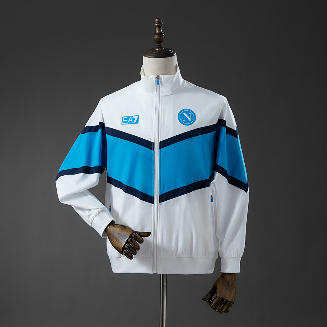Napoli 25/26 Windbreaker - White S-3XL 2