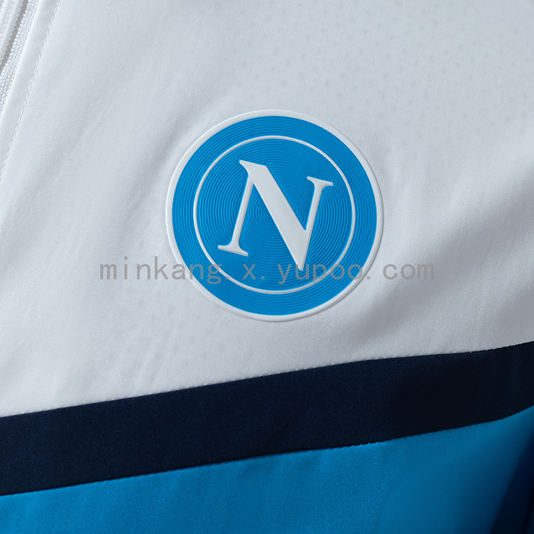 Napoli 25/26 Windbreaker - White S-3XL 8