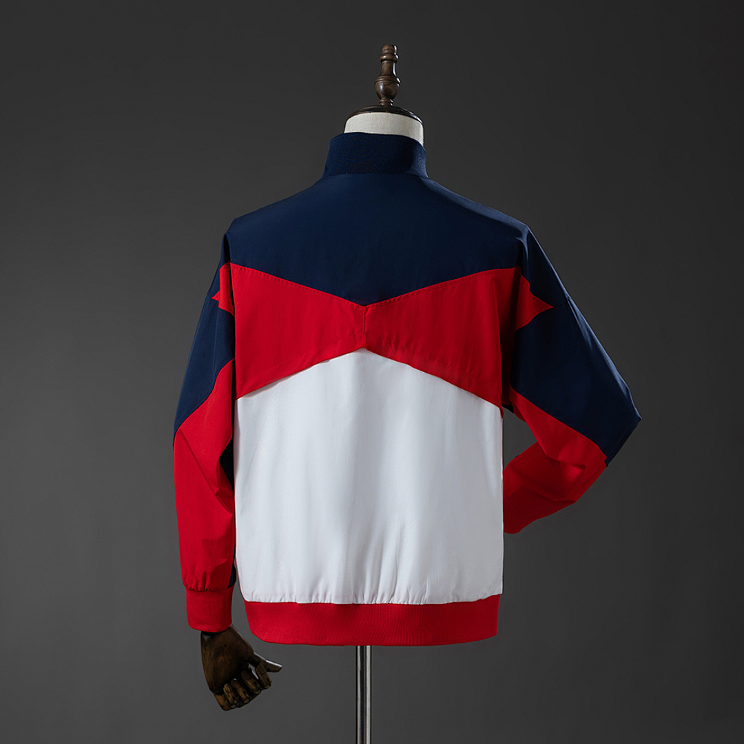 PSG 25/26 Windbreaker - White, Sizes S-3XL 3