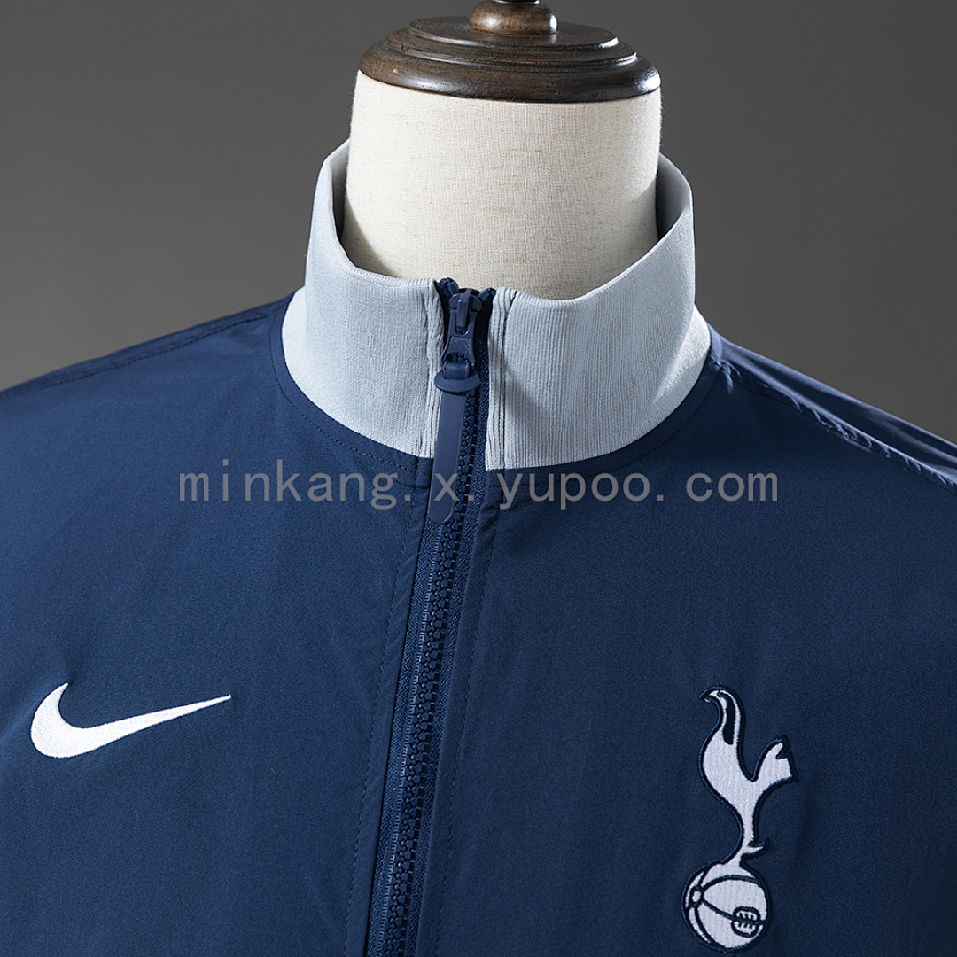 Tottenham Hotspur 25/26 Windbreaker - Navy Blue S-3XL 9
