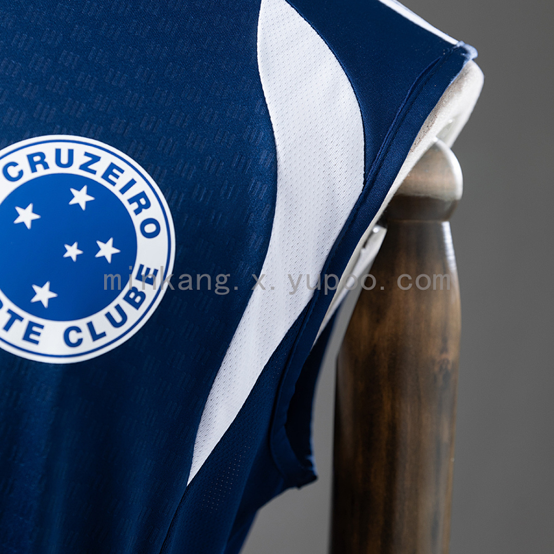 Cruzeiro 26/27 Training - Dark Blue Vest Jersey S-4XL 5