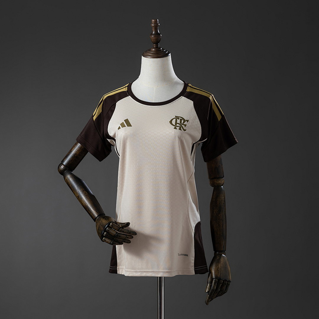 Flamengo 26/27 Women's Training Jersey - Apricot S-XXL 2
