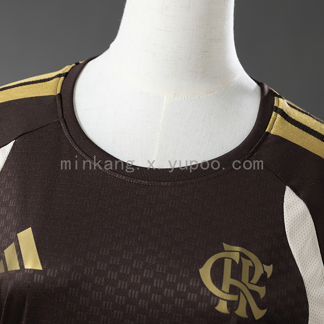 Flamengo 26/27 Women's Training Jersey - Brown Sizes S-XXL 8