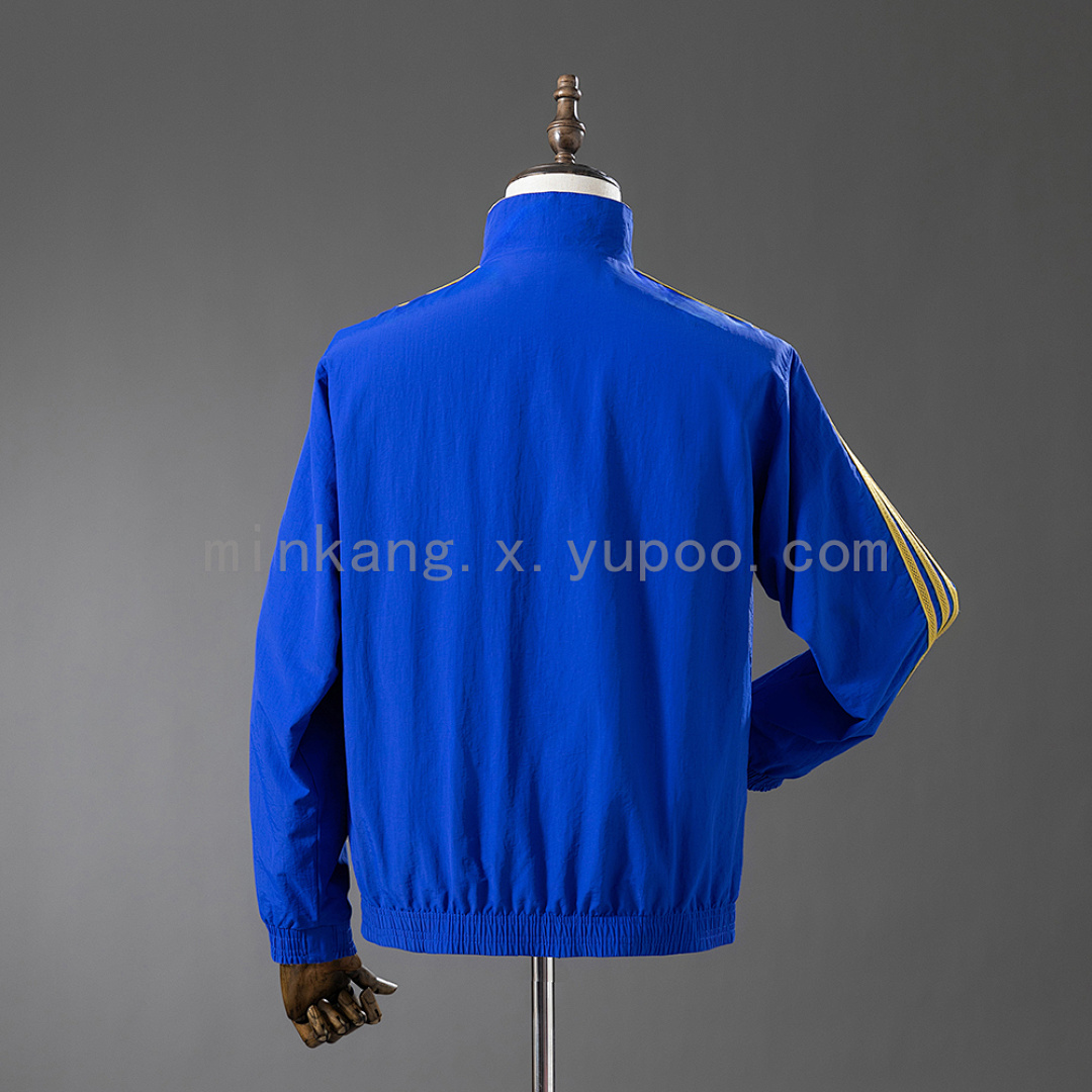 Real Madrid Reversible Jacket Windbreaker - Blue & Yellow S-XXL 6