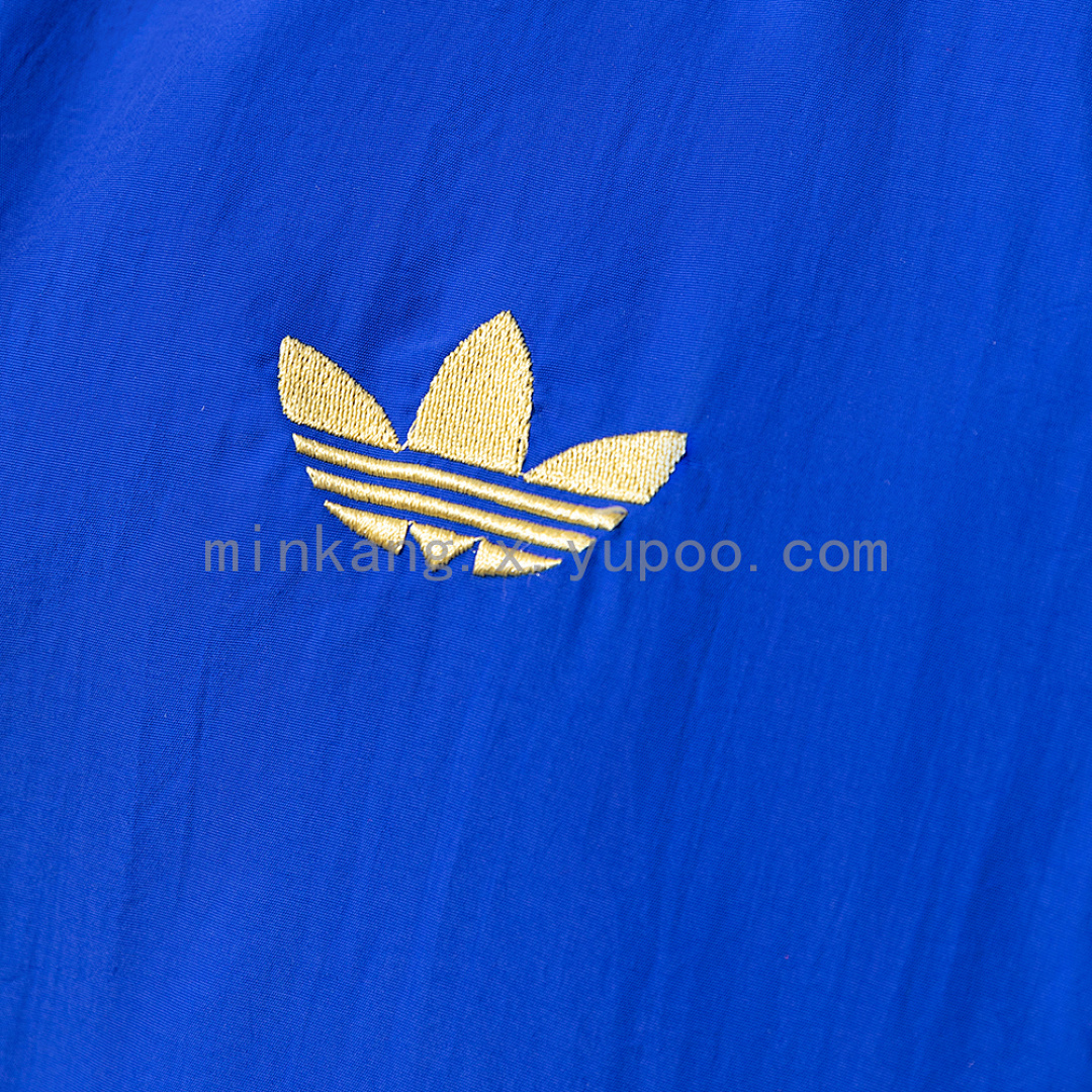 Real Madrid Reversible Jacket Windbreaker - Blue & Yellow S-XXL 10