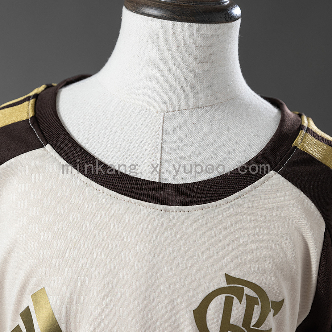 Flamengo 26/27 Kids Kit Training - Brown Size 16-28 10