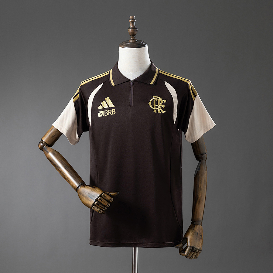 Flamengo 26/27 Training POLO - Brown S-4XL 2