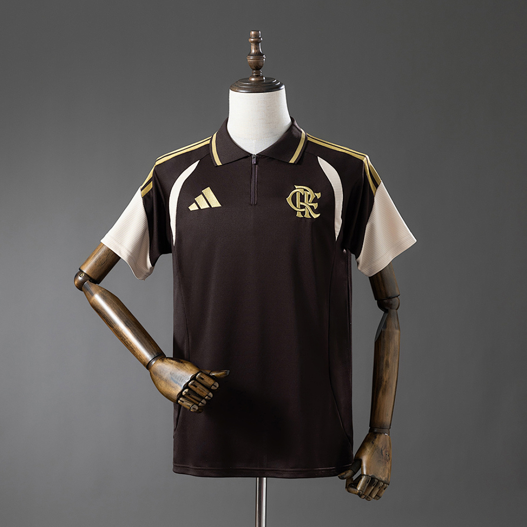 Flamengo 26/27 Training POLO - Brown S-4XL 3