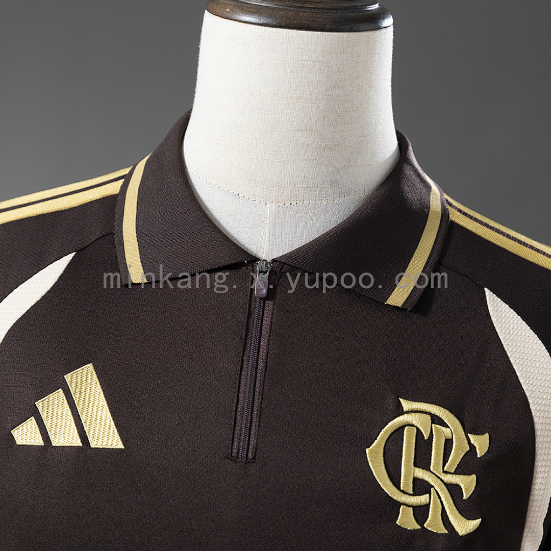 Flamengo 26/27 Training POLO - Brown S-4XL 9