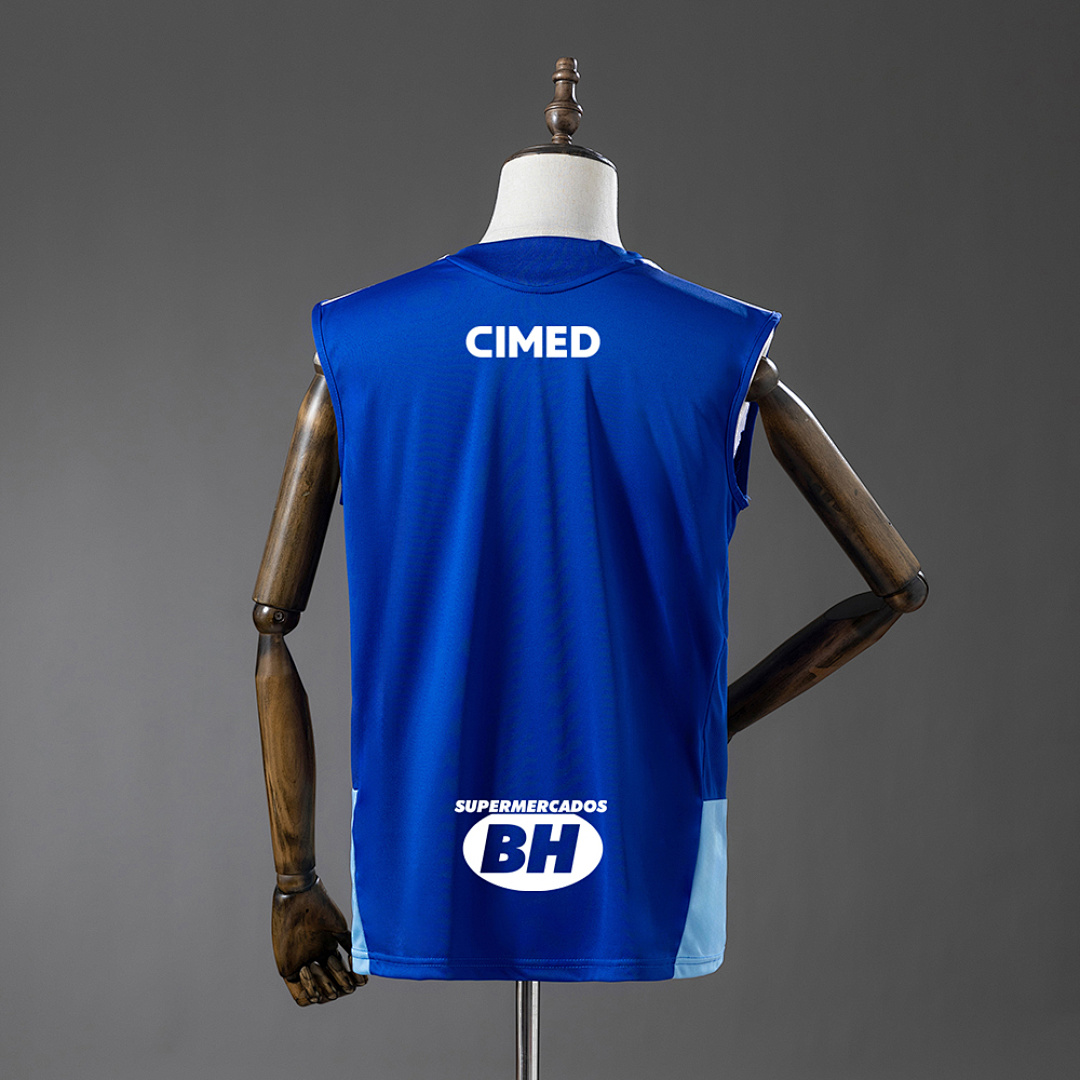 Cruzeiro 26/27 All sponsors Training - Blue Vest Jersey S-4XL 2