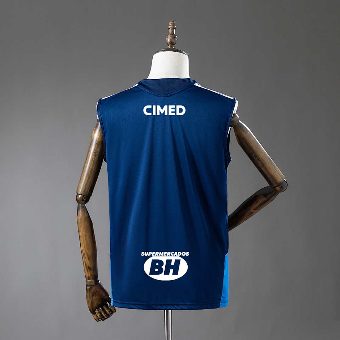 Cruzeiro 26/27 All sponsors Training - Dark Blue Vest Jersey S-4XL 2