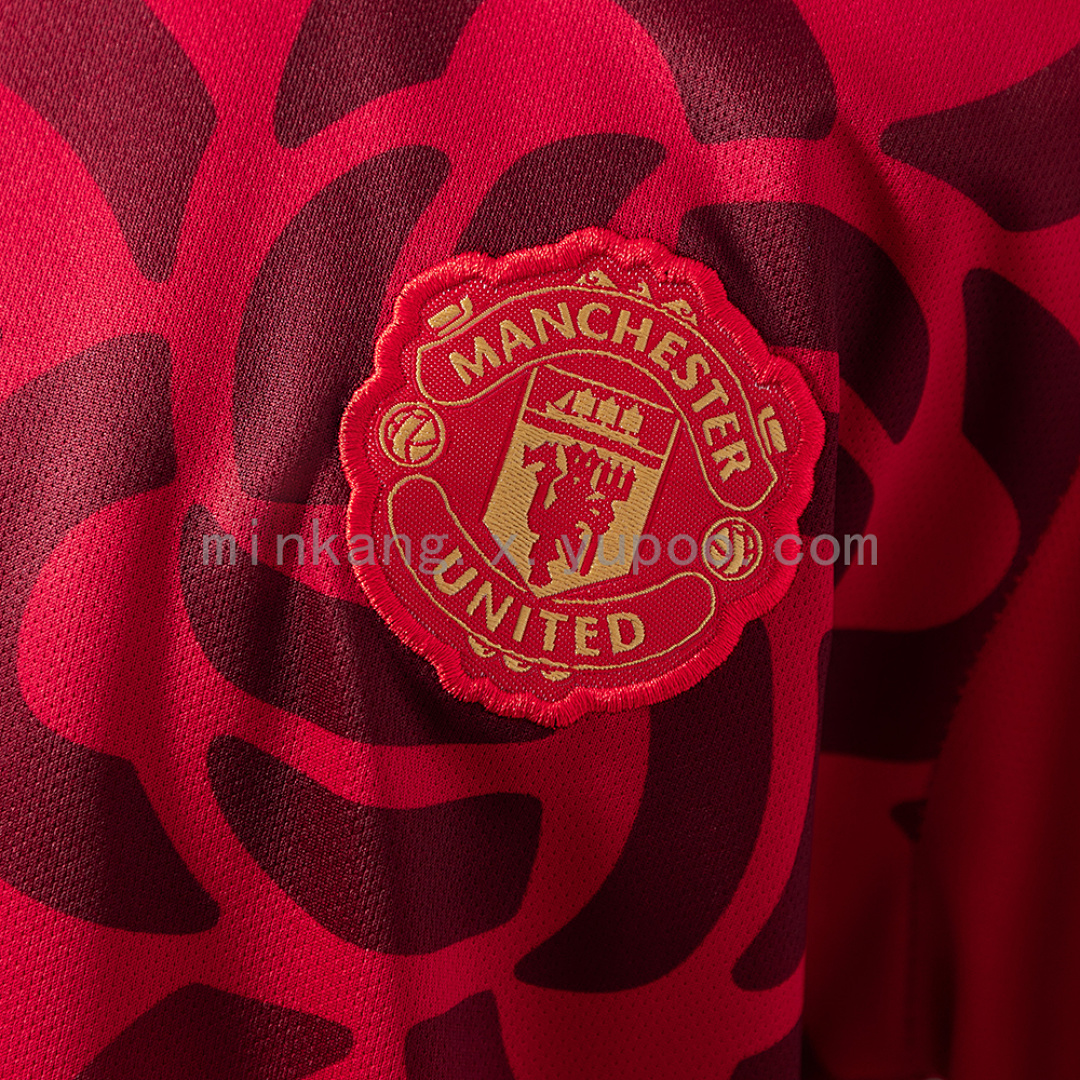 M-U 25/26 Cultural Story - Red Kids Kit Jersey SIZE 16-28 8