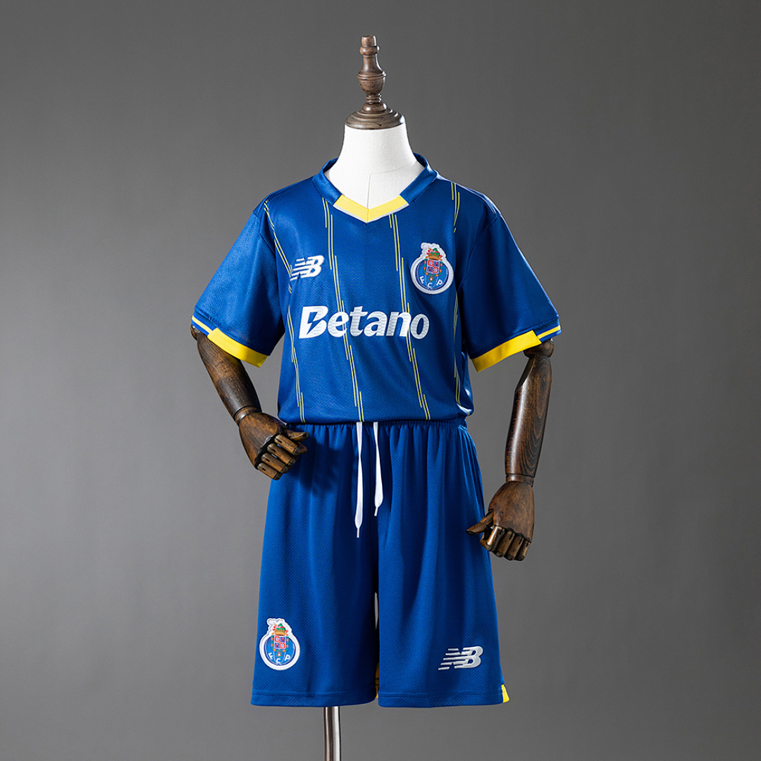Porto 25/26 Fourth Away Kids Kit Jersey Size 16-28 3