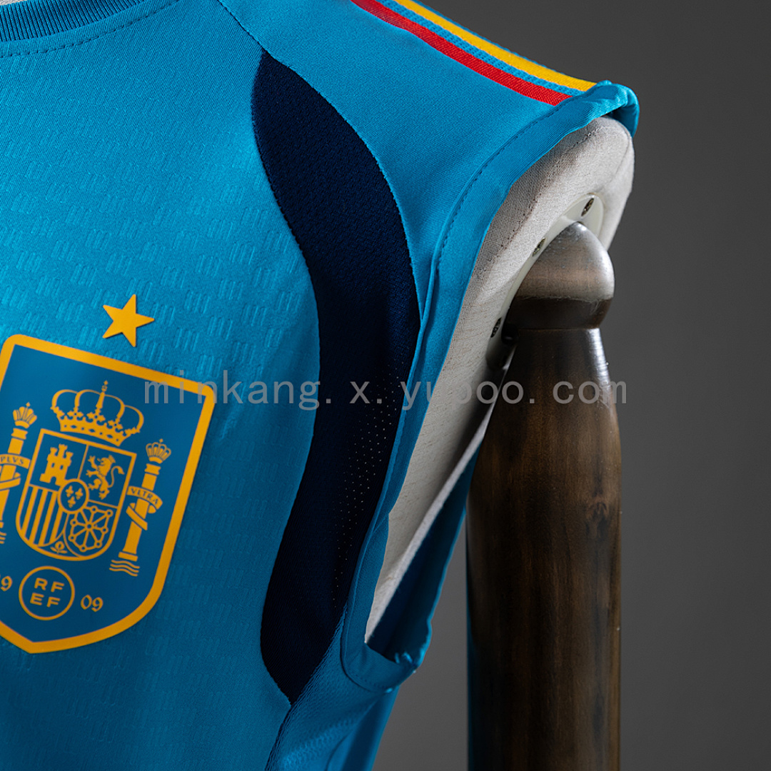 Spain 26/27 Training Vest - Blue Jersey S-XXL 5