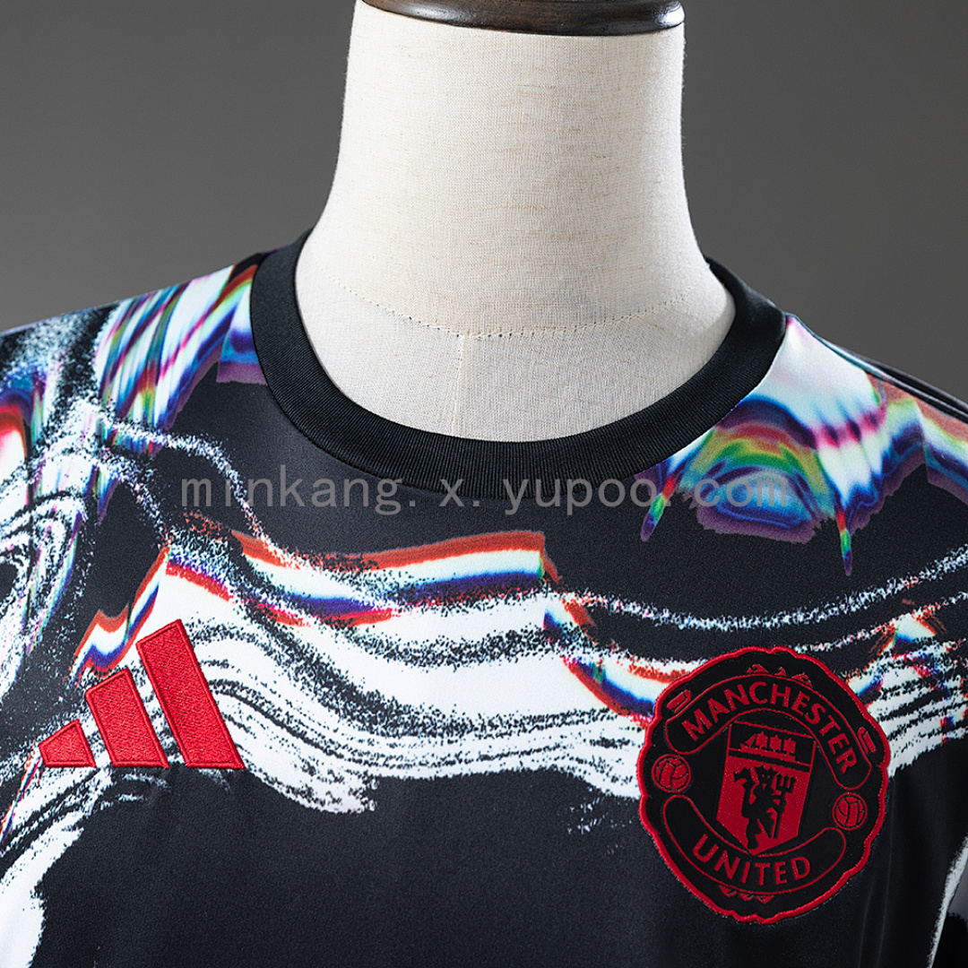 M-U 25/26 Long-sleeved Pre-Match Jersey S-4XL 7