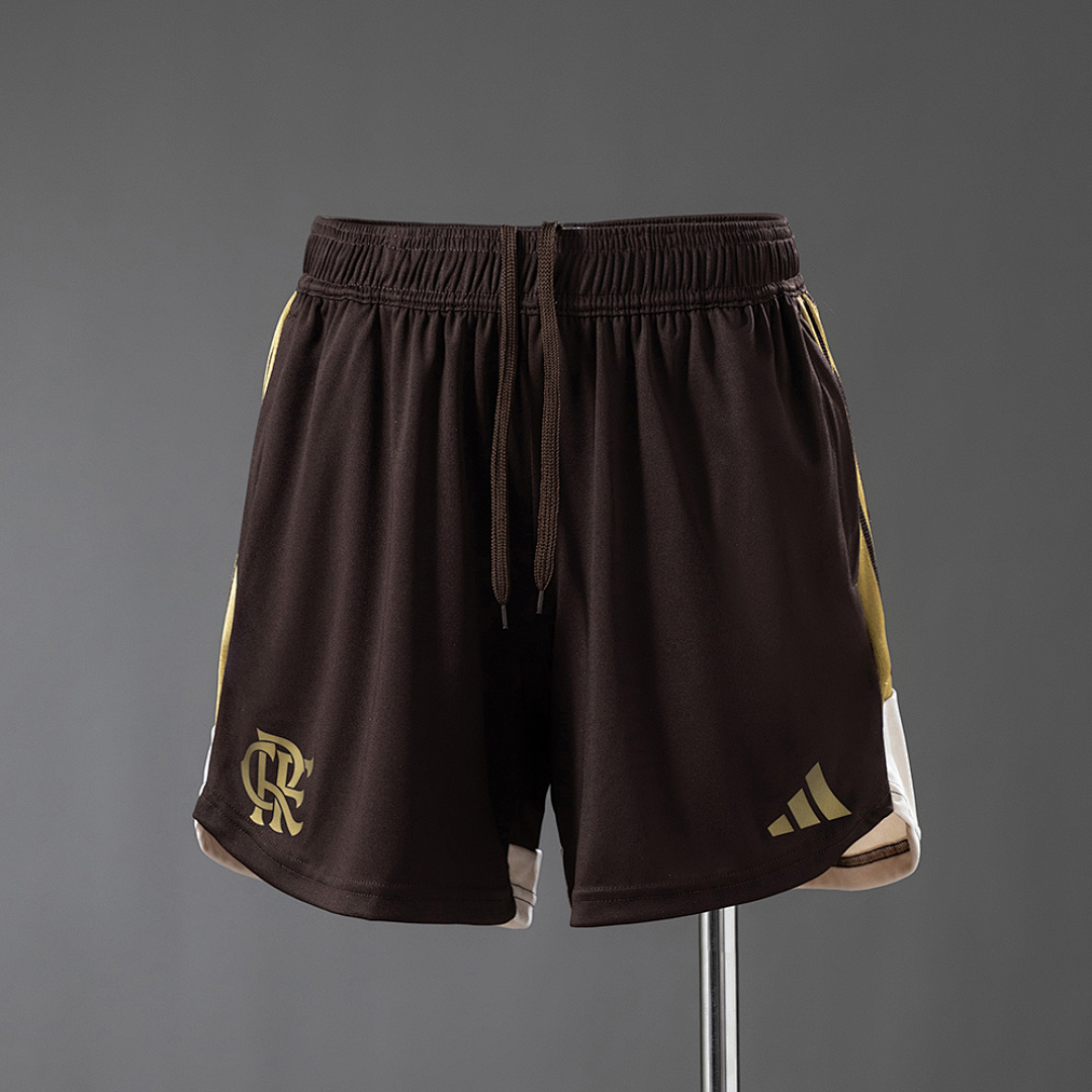 Flamengo 26/27 Women's Training Shorts - Brown S-XXL 2