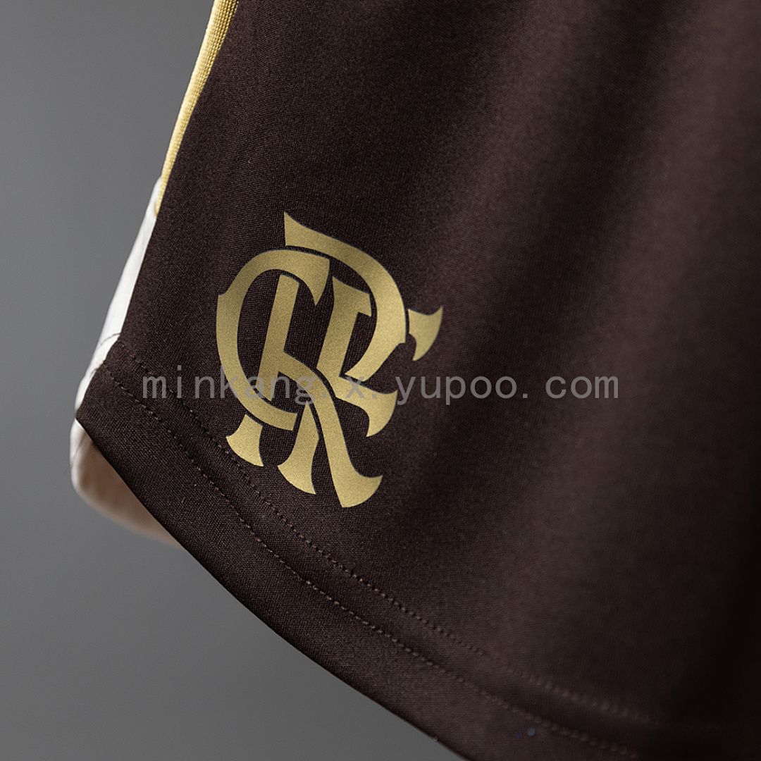 Flamengo 26/27 Women's Training Shorts - Brown S-XXL 6