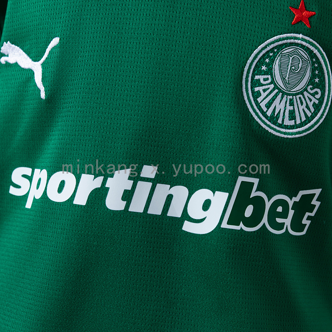 Palmeiras 26/27 Home Kids Kit Jersey Size 16-28 9