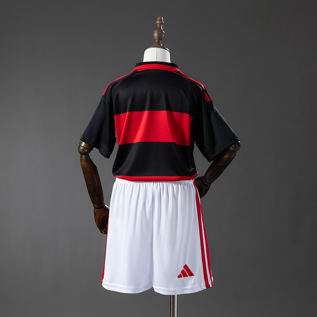 Flamengo 26/27 Home Kids Kit Jersey Size 16-28 3