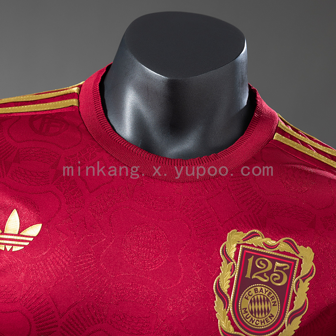 Bayern Munich 25/26 125th Anniversary Long-sleeved Player Version S-XXL 11
