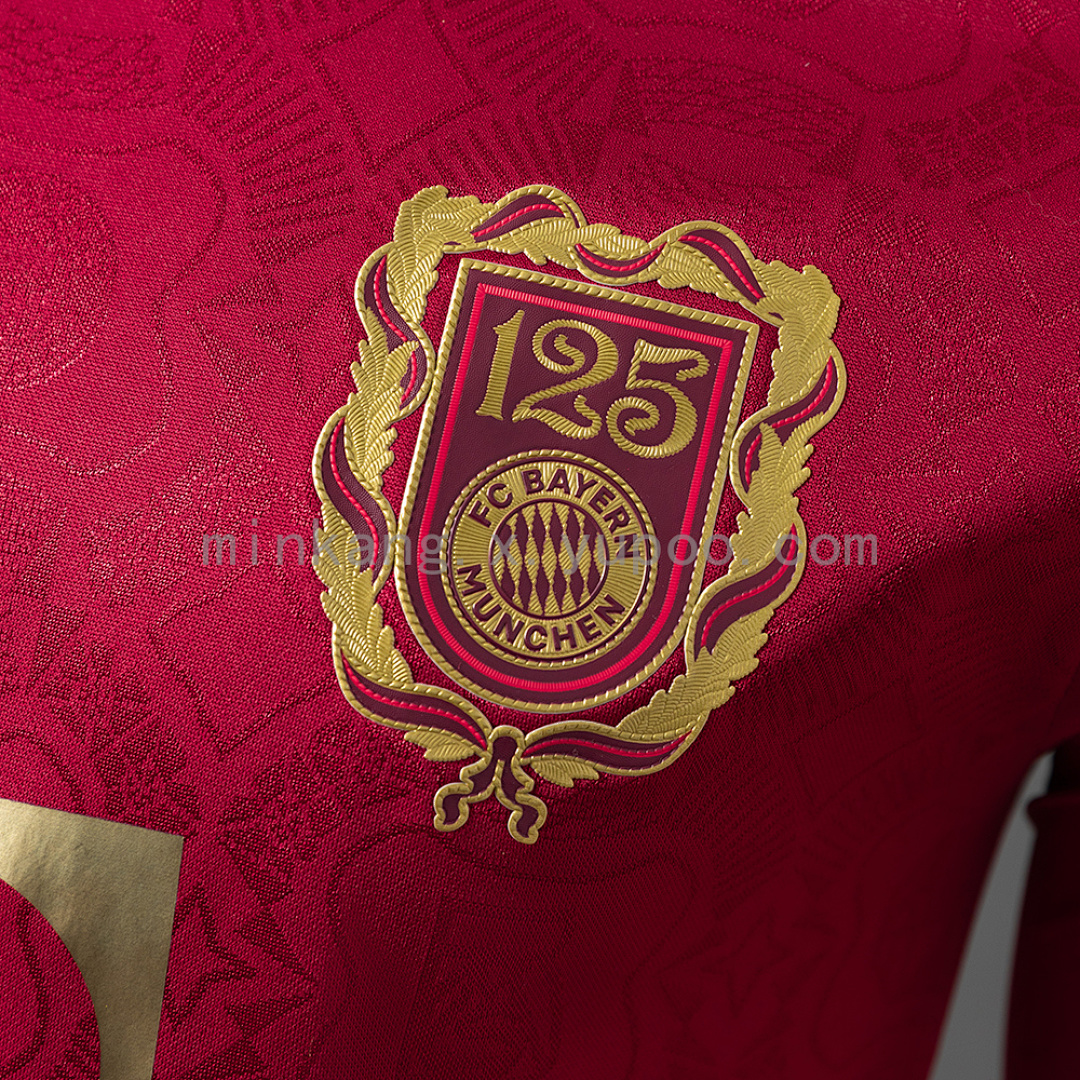 Bayern Munich 25/26 125th Anniversary Long-sleeved Player Version S-XXL 9