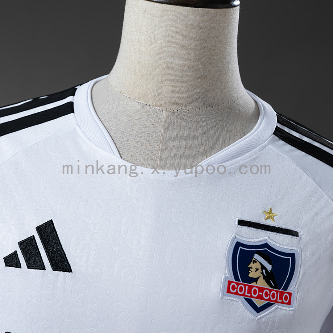 Colo Colo 26/27 Home Long-Sleeve Jersey S-4XL 9