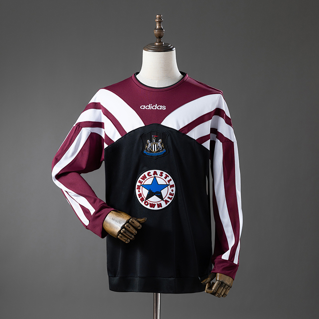 Newcastle United 95/96 Training Retro Long-Sleeve Jersey S-4XL 3