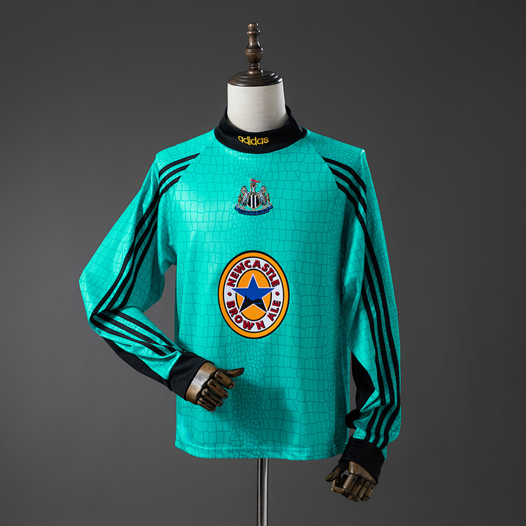 Newcastle United 97/98 Goalkeeper Retro Long-Sleeve Jersey S-XXL 2