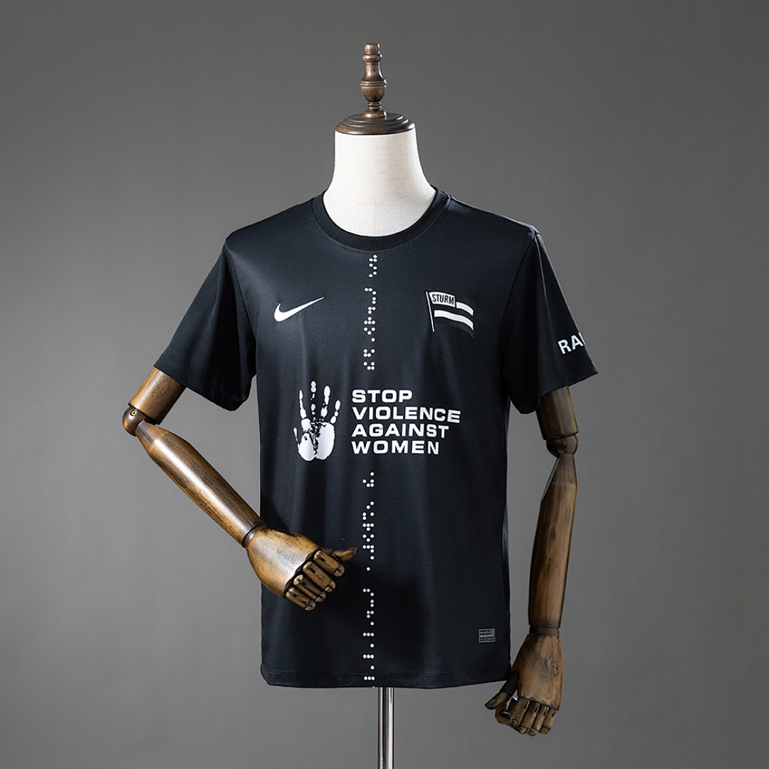 Sturm Graz 25/26 Stop Violence Against Women Special Kit Released Jersey S-XXL 2