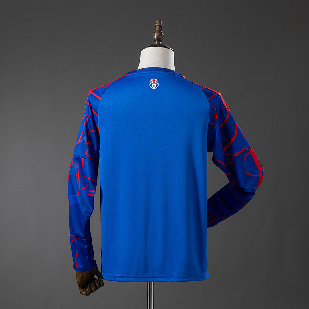 Universidad de Chile 26/27 Home Long-sleeved Jersey S-4XL 3