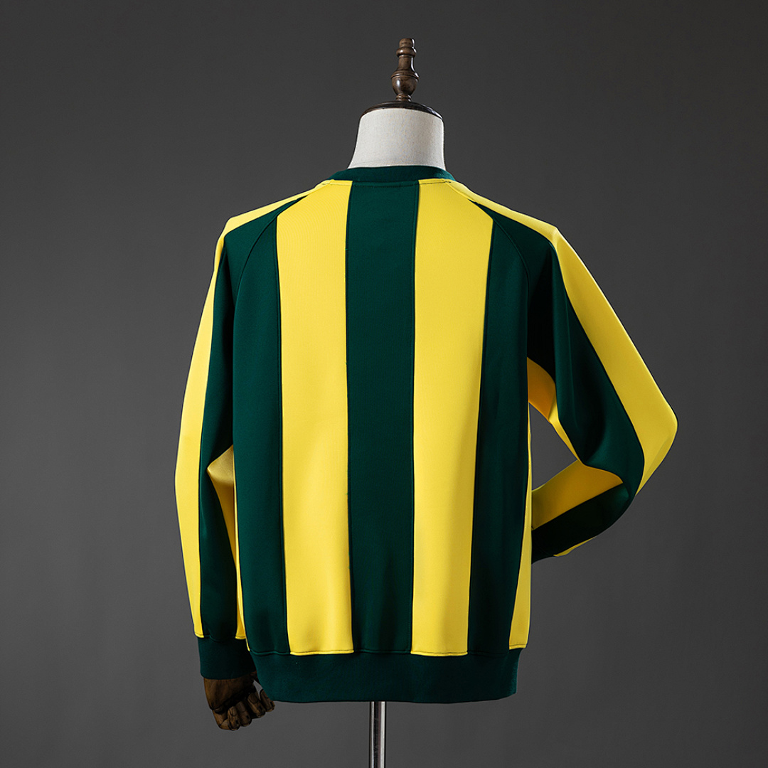 Brazil Long-sleeved Sweatshirt - Yellow & Green M-3XL 2