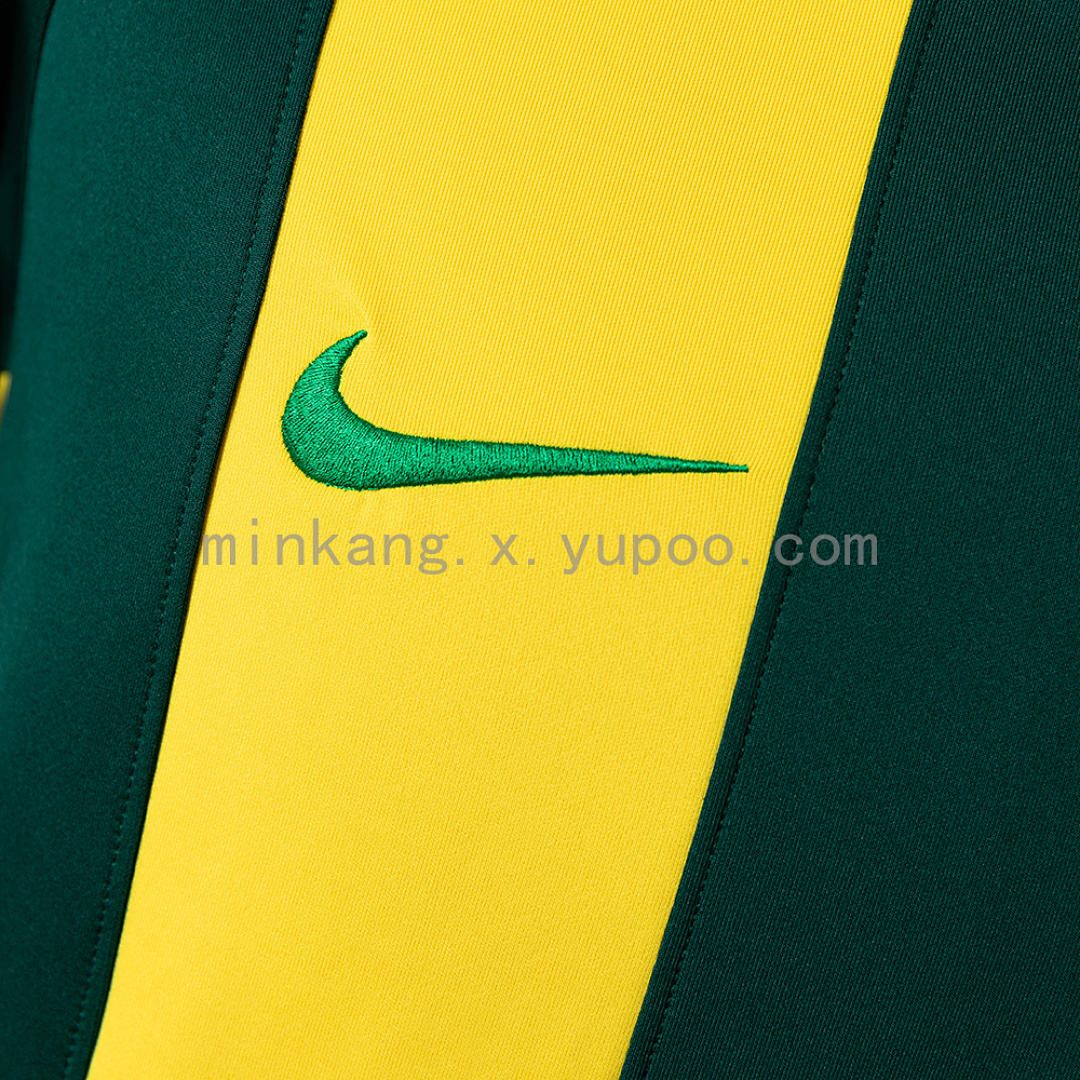 Brazil Long-sleeved Sweatshirt - Yellow & Green M-3XL 5