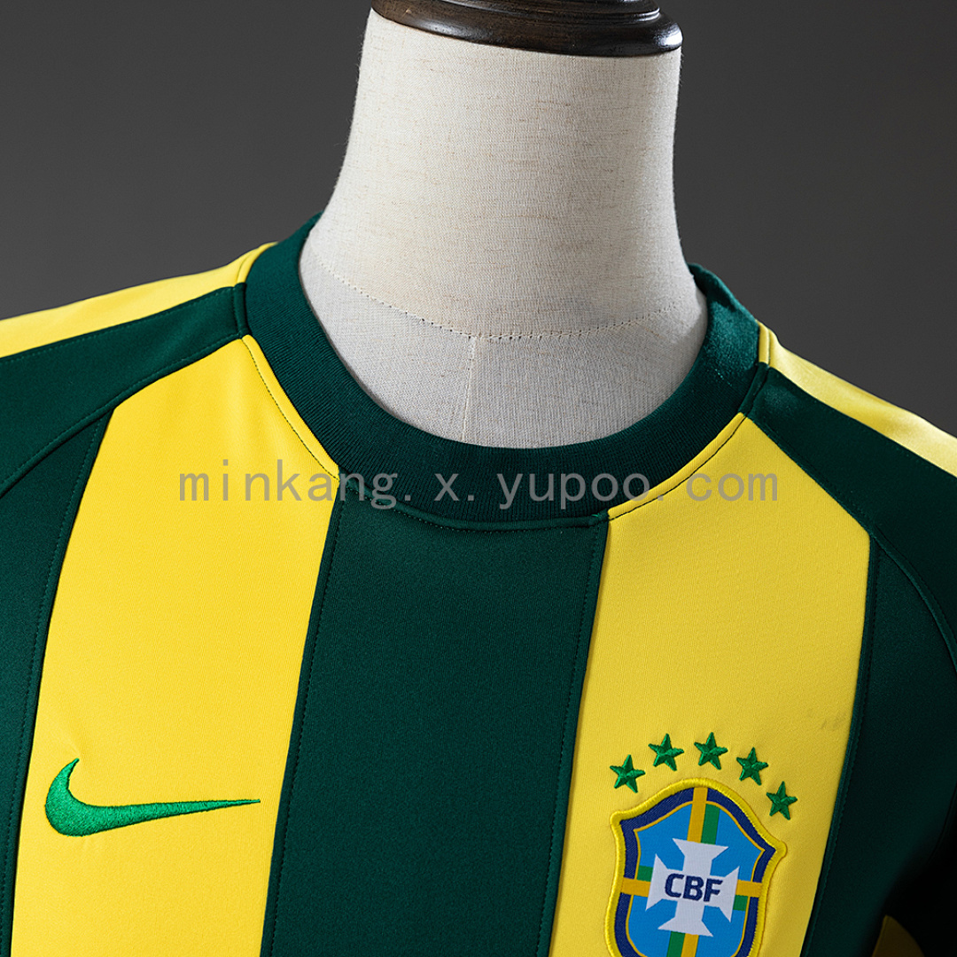 Brazil Long-sleeved Sweatshirt - Yellow & Green M-3XL 7