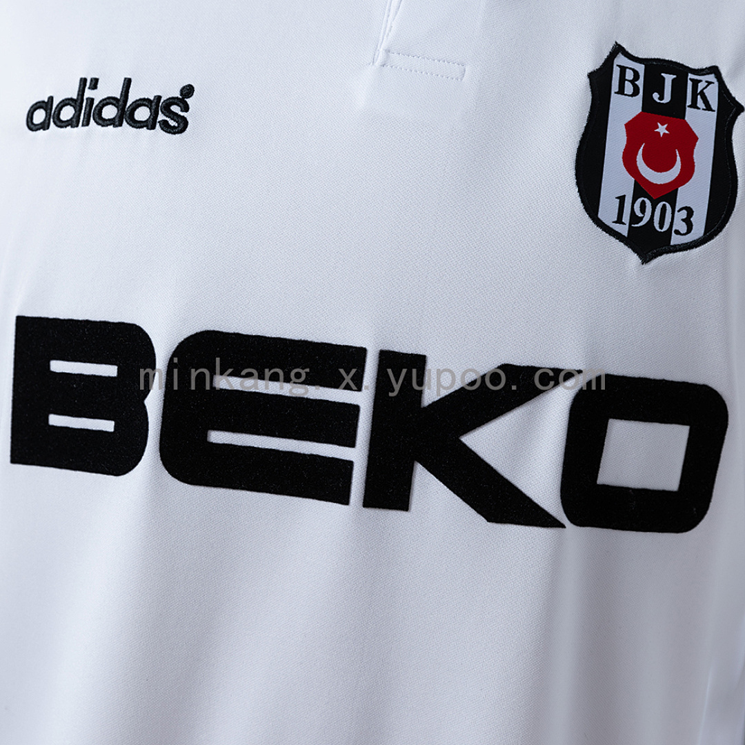 Besiktas 96/97 Home Retro Jersey S-XXL 7
