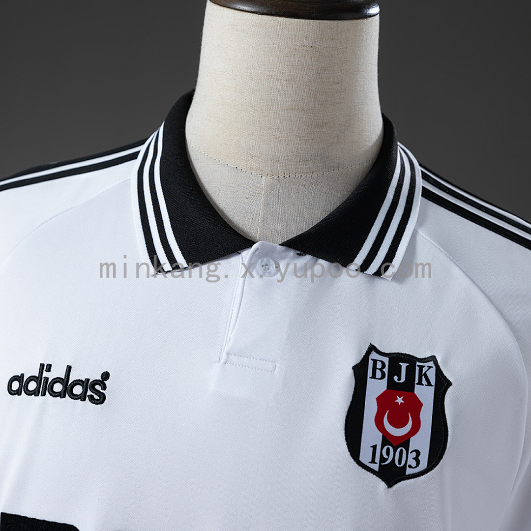Besiktas 96/97 Home Retro Jersey S-XXL 8