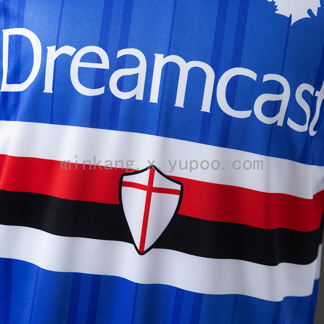 Sampdoria 00/01 Home Retro Jersey S-XXL 7