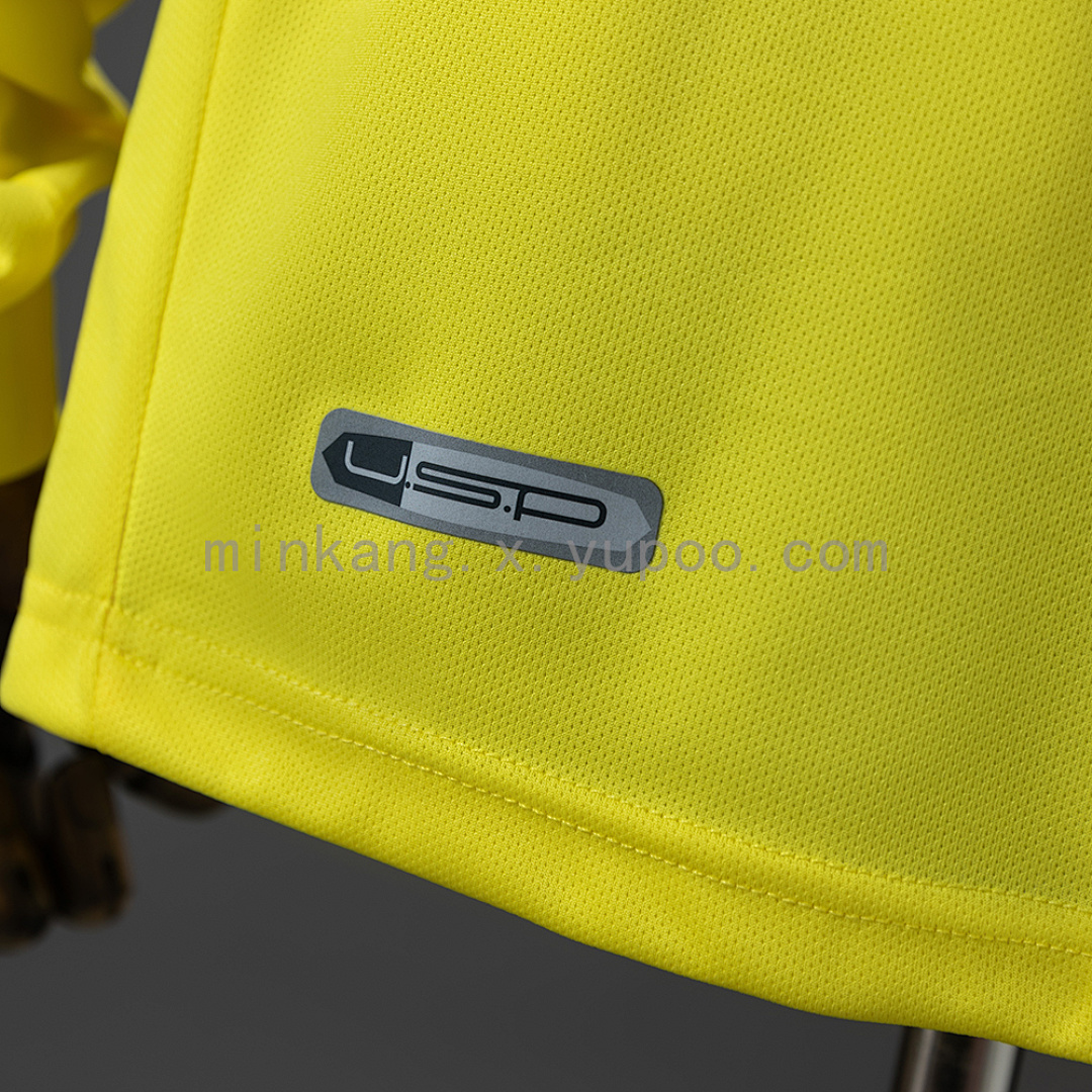 Villarreal 08/09 Home Long-Sleeve Retro Jersey S-XXL 4